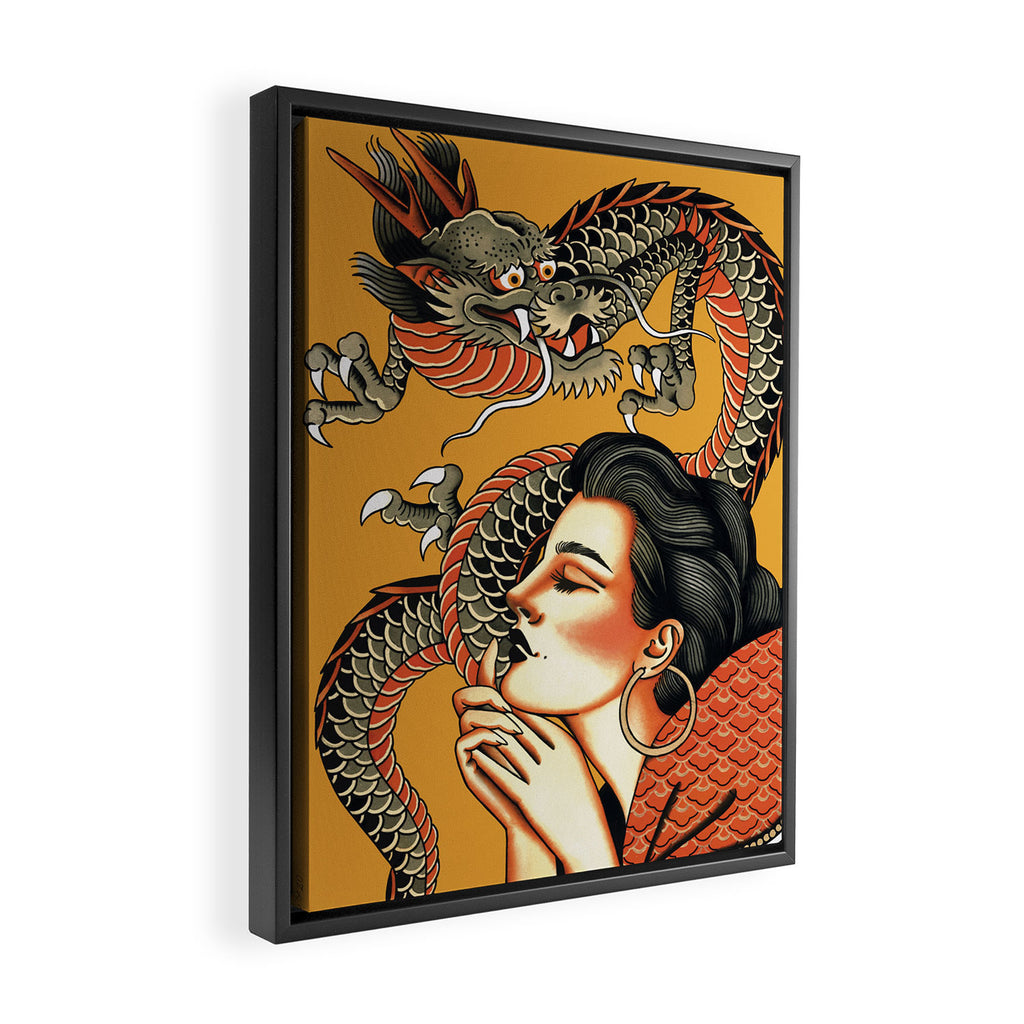 Make a wish  Framed Canvas Print Gallery Image 2