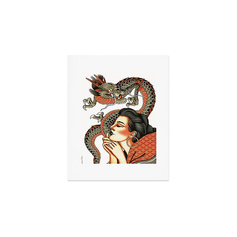 Make a wish (white background) Art Print Gallery Image 1