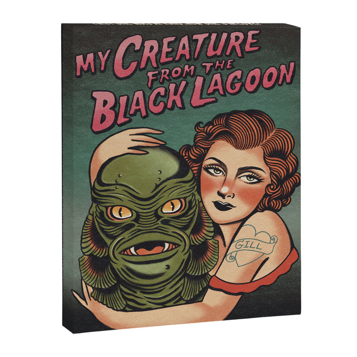 My Creature from the Black Lagoon Canvas Print Gallery Image 1