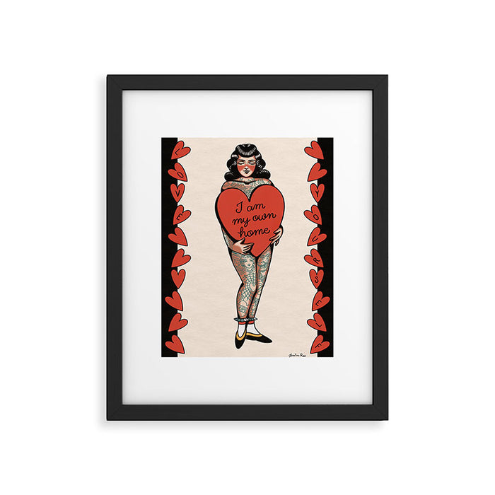 My own home Framed Art Print Gallery Image 1