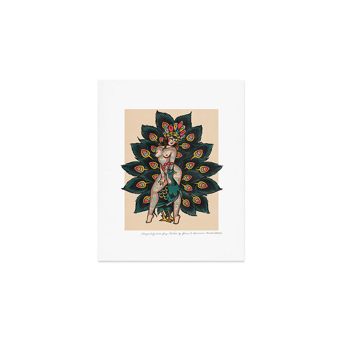 Peacock dream Art Print Gallery Image 1