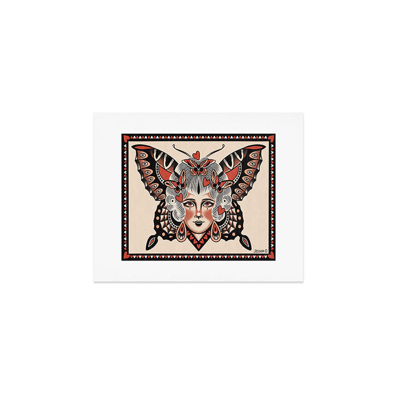 Queen of my heart (white hair) Art Print Gallery Image 1