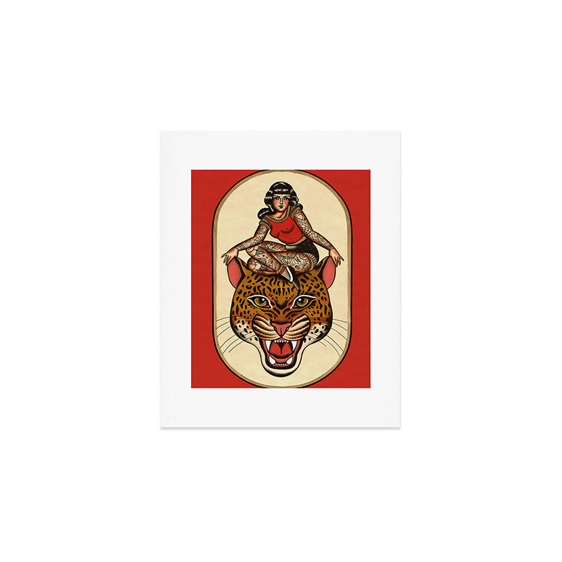 Savage underneath  Art Print Gallery Image 1