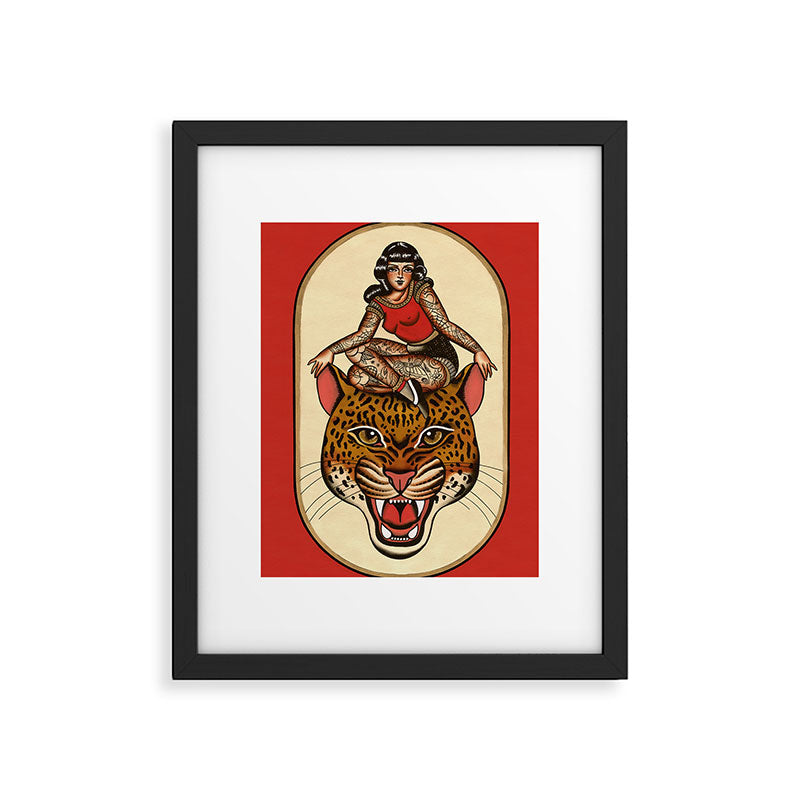 Savage underneath  Framed Art Print Gallery Image 4