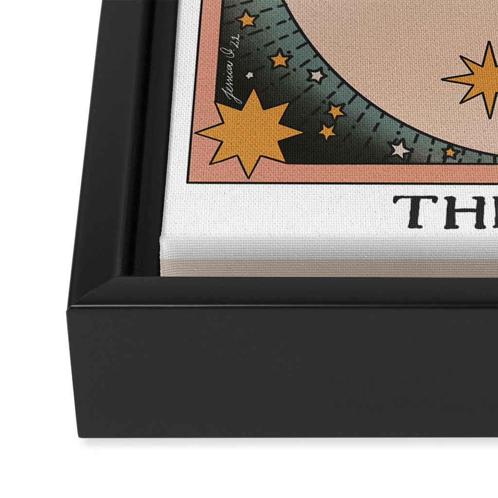 The Moon Framed Canvas Print Gallery Image 3