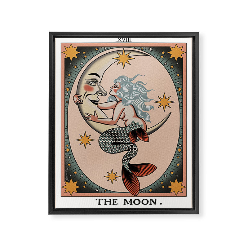 The Moon Framed Canvas Print Gallery Image 6