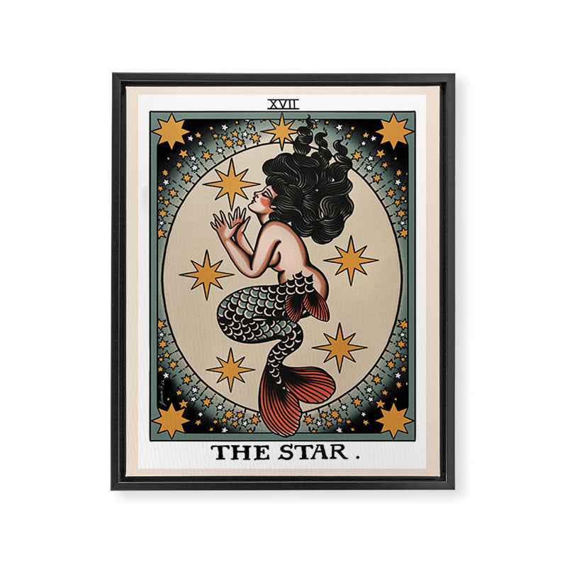 The Star (remake) Framed Canvas Print Gallery Image 6