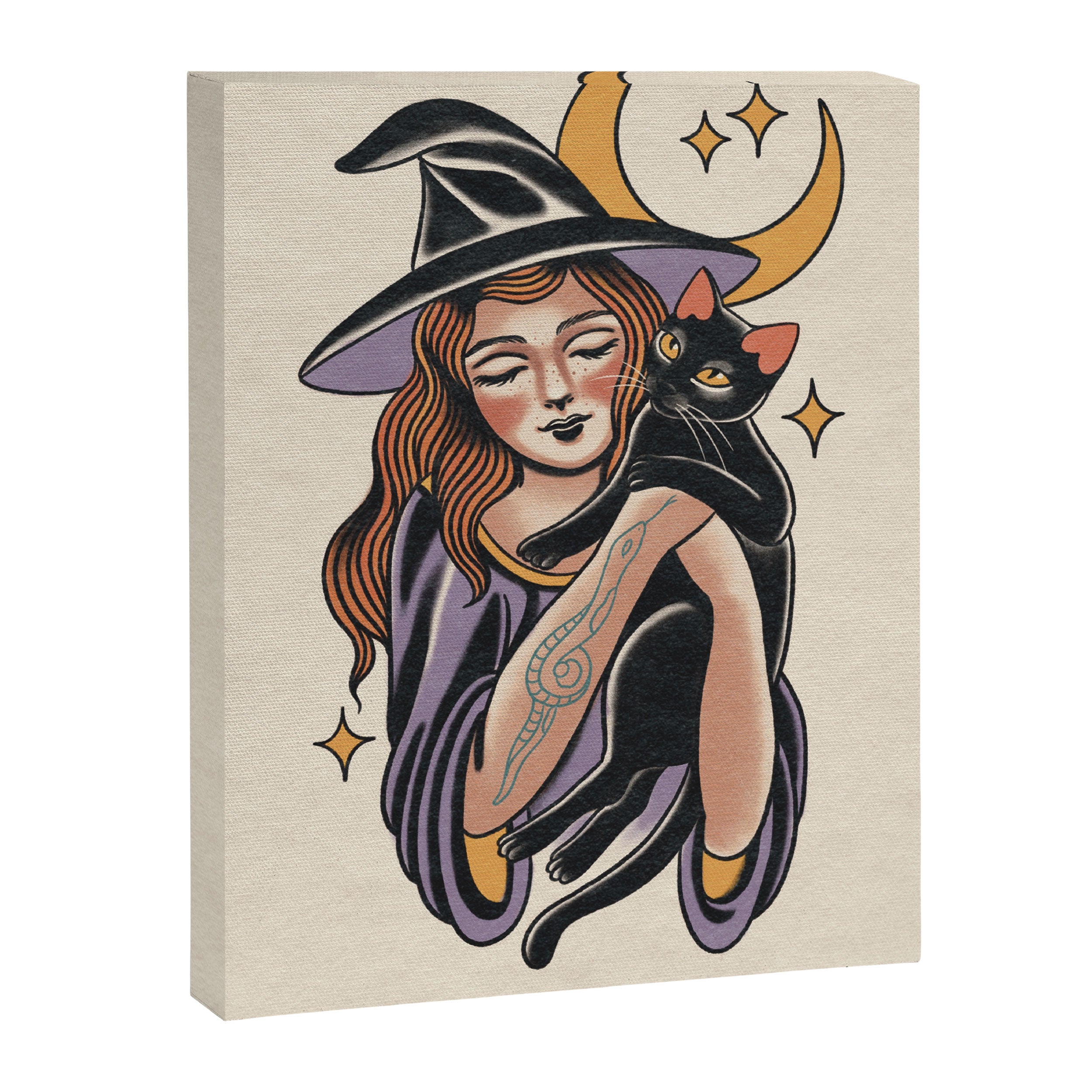 The sweet witch Canvas Print Gallery Image 6