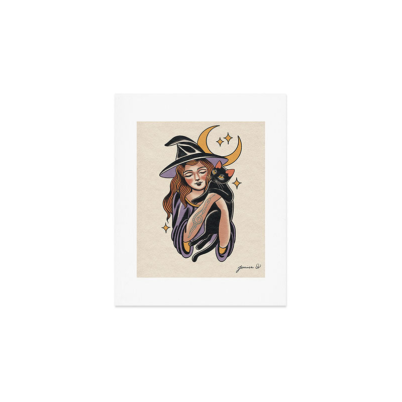 The sweet witch Art Print Gallery Image 1