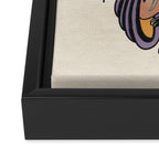 The sweet witch Framed Canvas Print Gallery Image 3