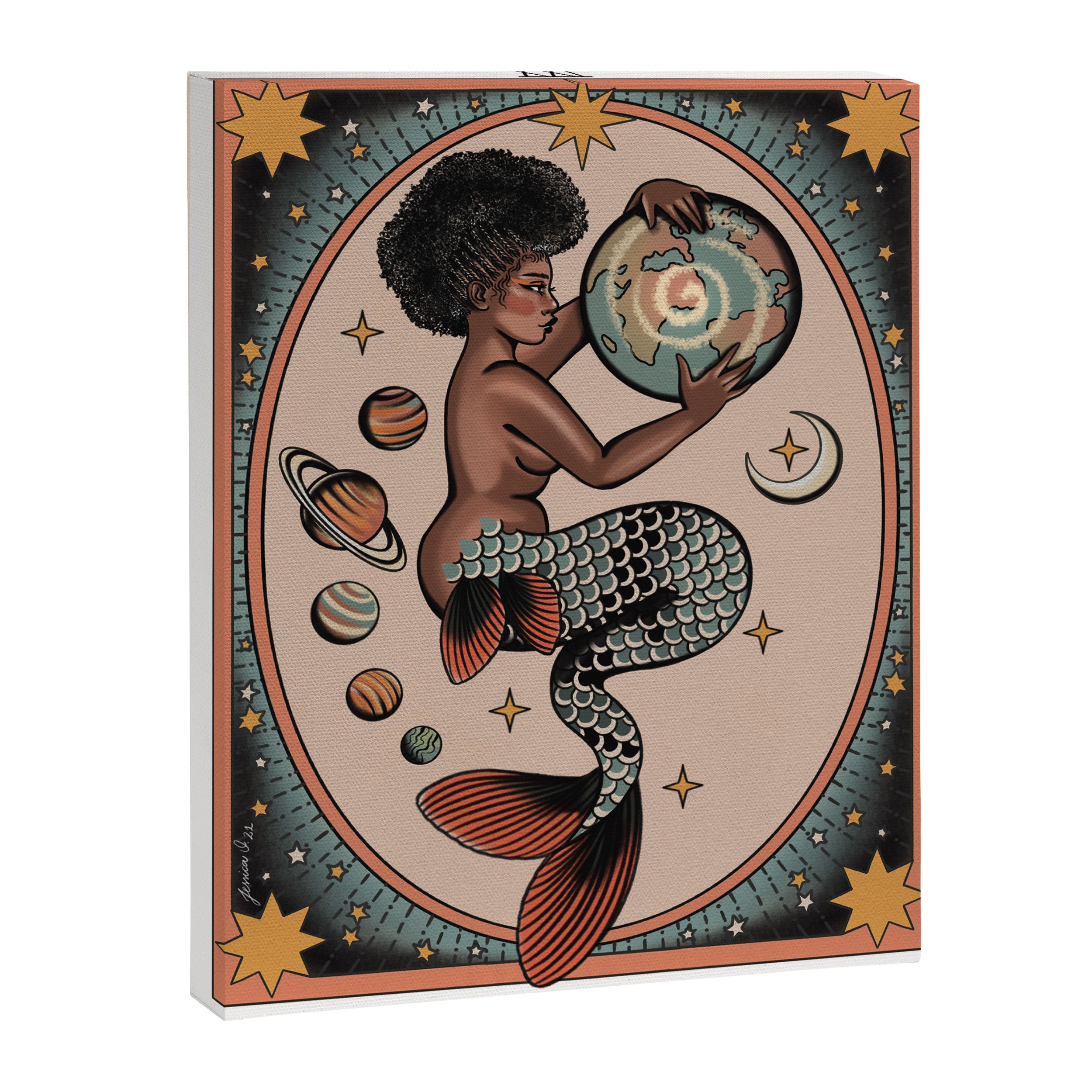 The World  Canvas Print Gallery Image 6