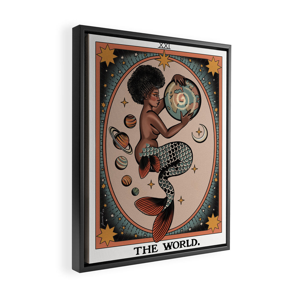 The World  Framed Canvas Print Gallery Image 2