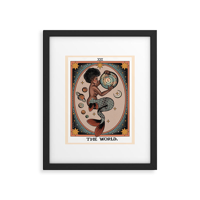 The World  Framed Art Print Gallery Image 5