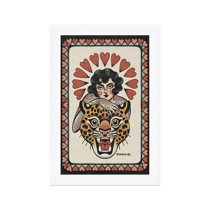 Untamed love  Art Print Gallery Image 1