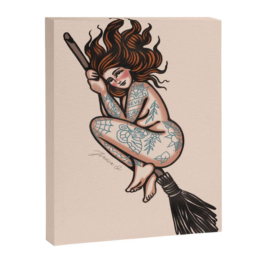 What a witch! Canvas Print Gallery Image 6