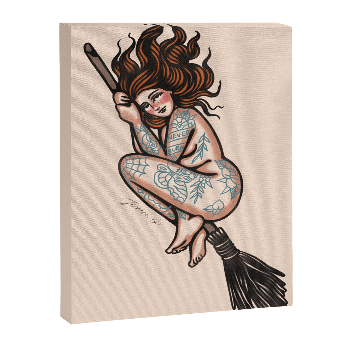 What a witch! Canvas Print Gallery Image 6
