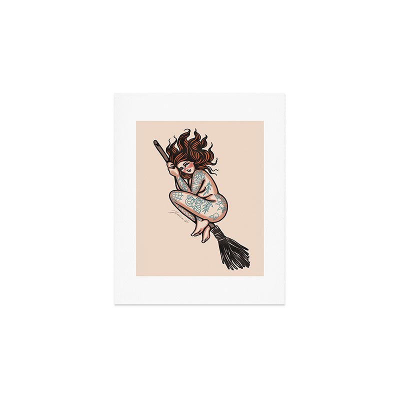 What a witch! Art Print Gallery Image 1