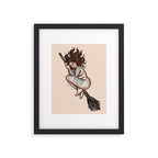 What a witch! Framed Art Print Gallery Image 5