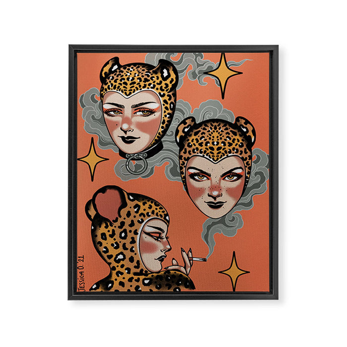 You drive me wild  Framed Canvas Print Gallery Image 1