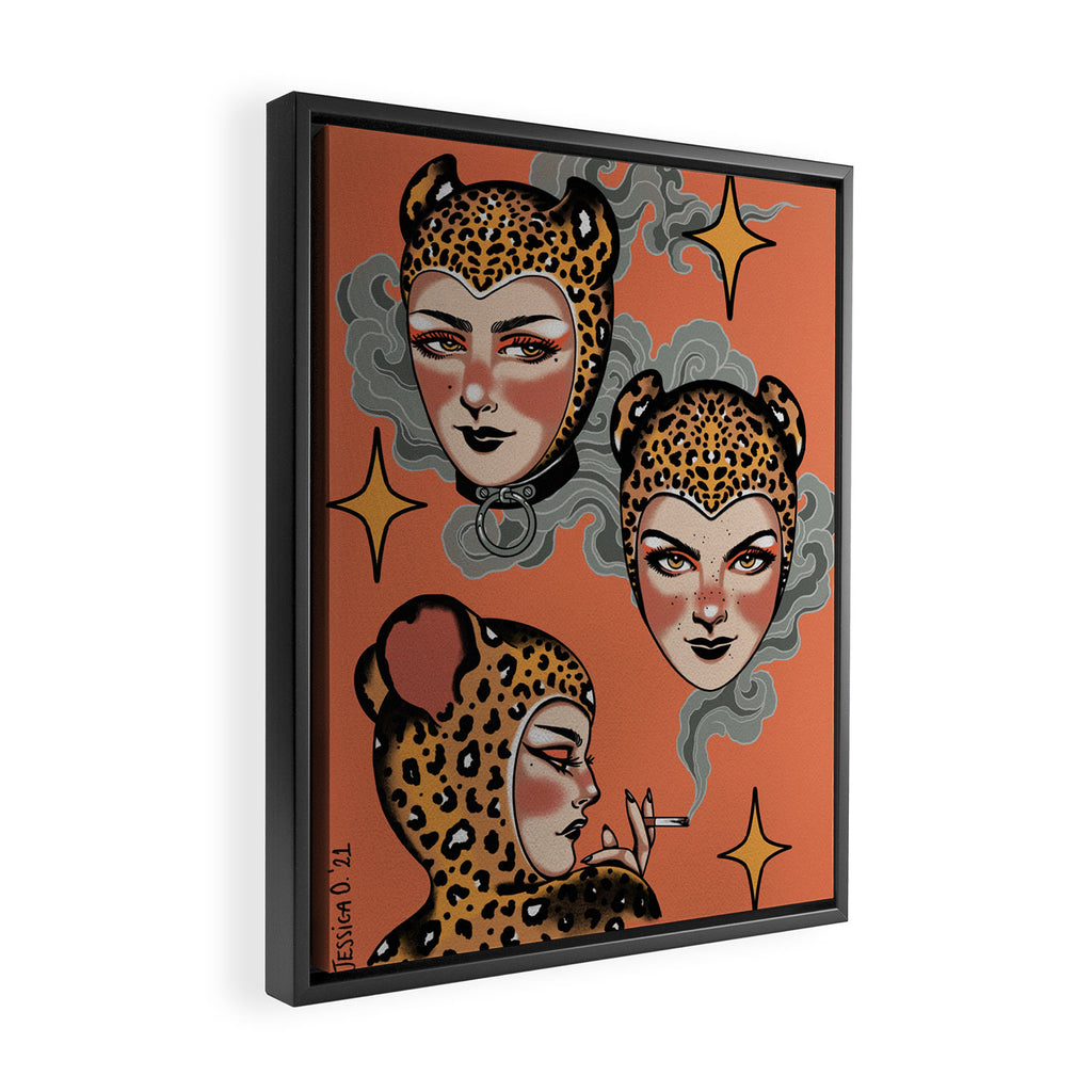 You drive me wild  Framed Canvas Print Gallery Image 2