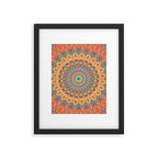 Jewel Mandala - Mandala Art Framed Art Print Gallery Image 6