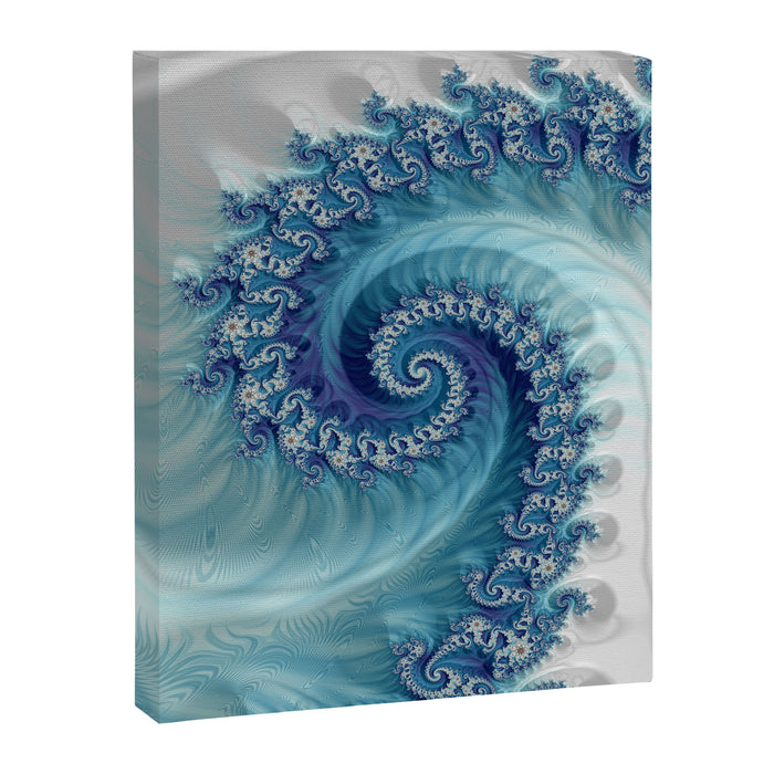 Sound of Seashell - Fractal Art Canvas Print Gallery Image 1