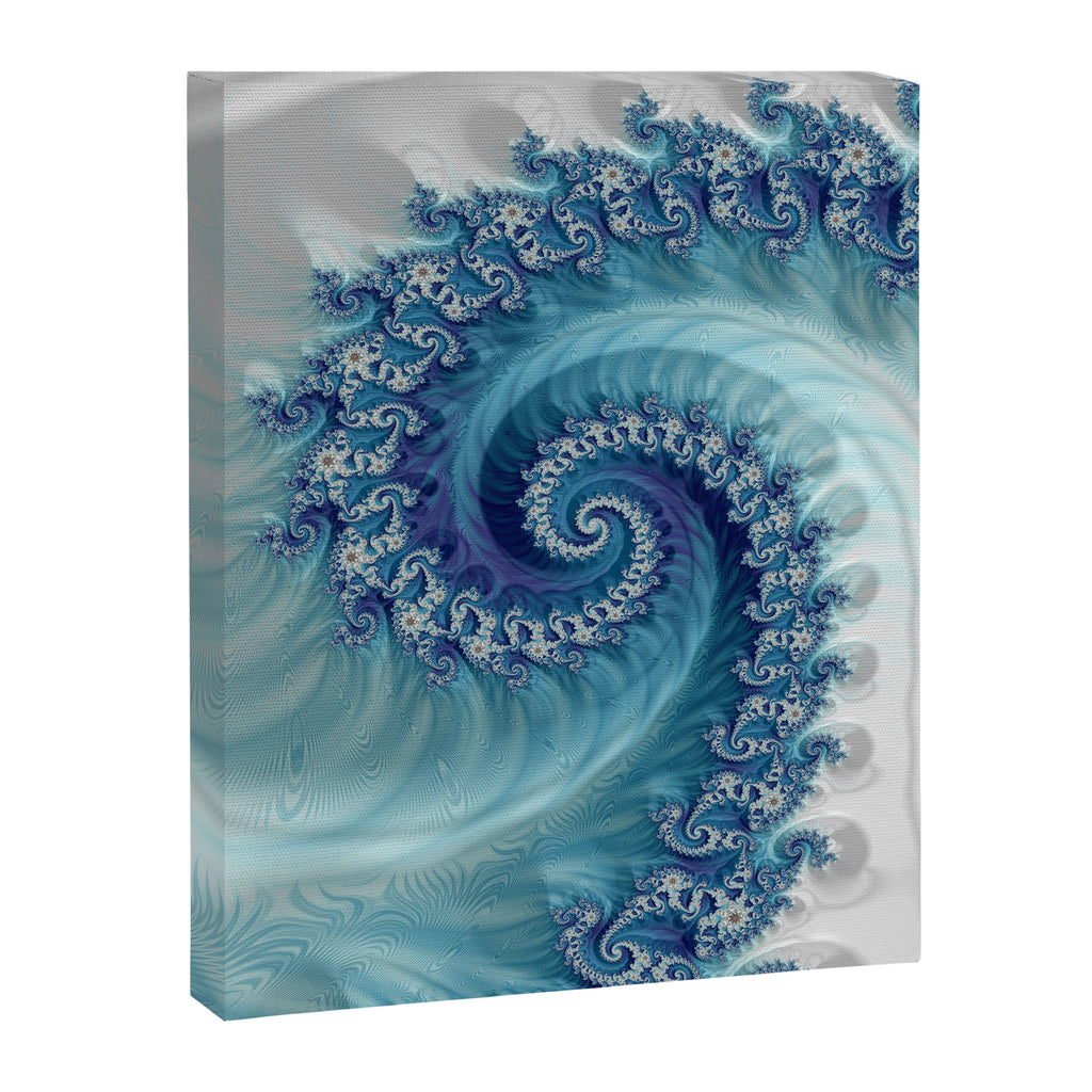 Sound of Seashell - Fractal Art Canvas Print Gallery Image 6
