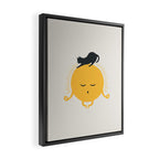 Good Meowâing 8 soulmate sun meditation  Framed Canvas Print Gallery Image 2