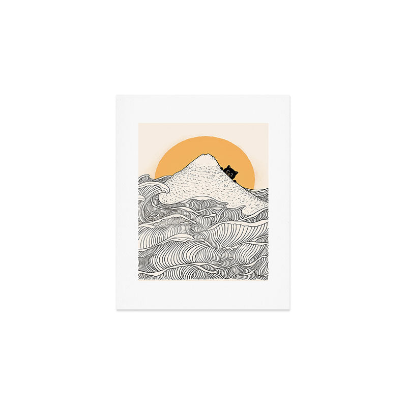 Good Morning Meow 1 Art Print Gallery Image 1