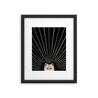 Good Morning son - Kitty 2 Framed Art Print Gallery Image 6
