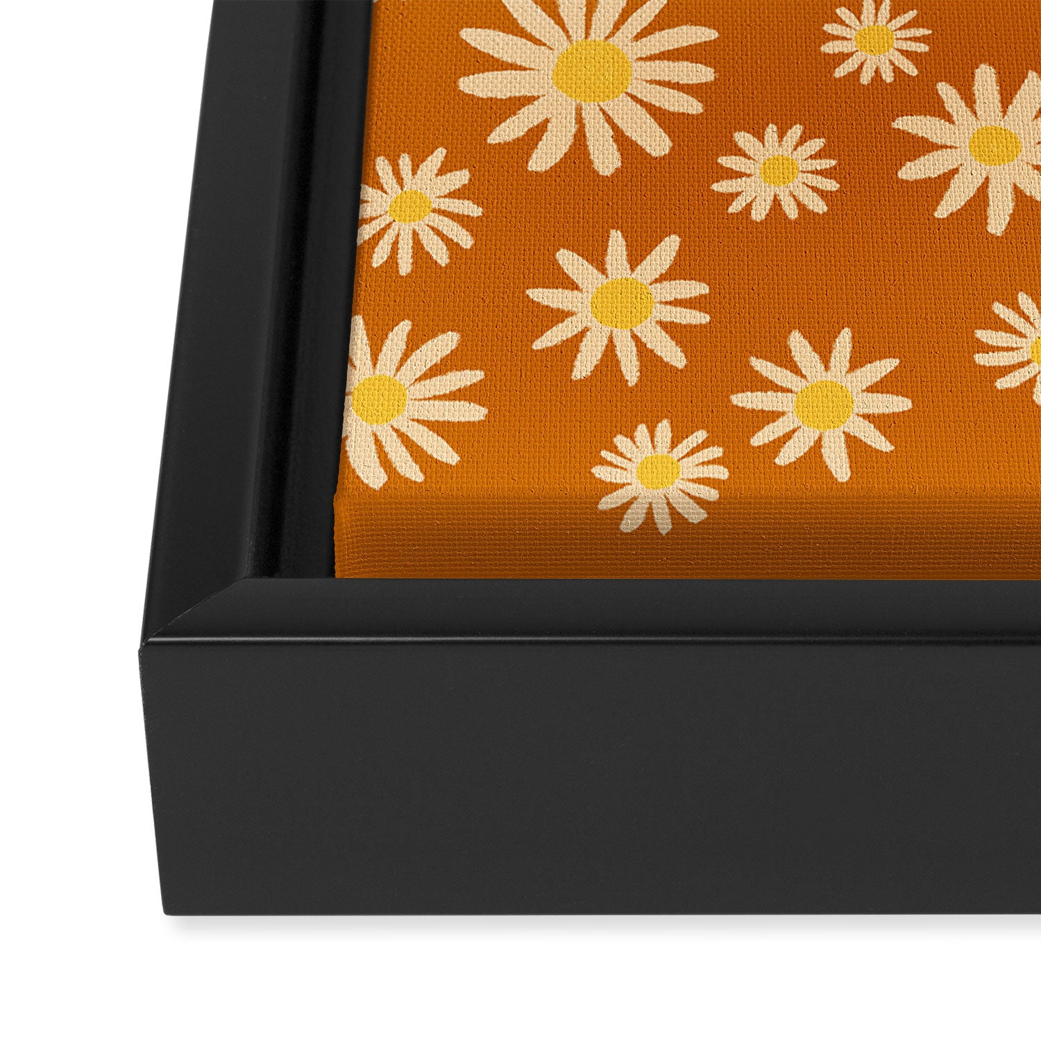Hidden cat 44o Autumn flowers fall Framed Canvas Print Gallery Image 3