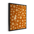 Hidden cat 44o Autumn flowers fall Framed Canvas Print Gallery Image 2