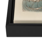Mount Fuji the great wave  Framed Canvas Print Gallery Image 3
