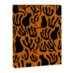 Pattern Cat 02a Autumn Canvas Print Gallery Image 8