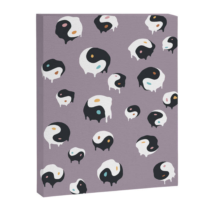 Yinyang pattern 1p  Canvas Print Gallery Image 1