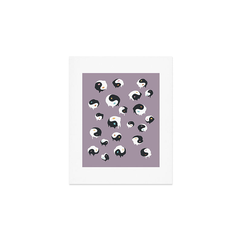 Yinyang pattern 1p  Art Print Gallery Image 1