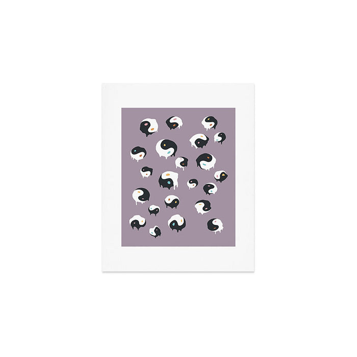 Yinyang pattern 1p  Art Print Gallery Image 1