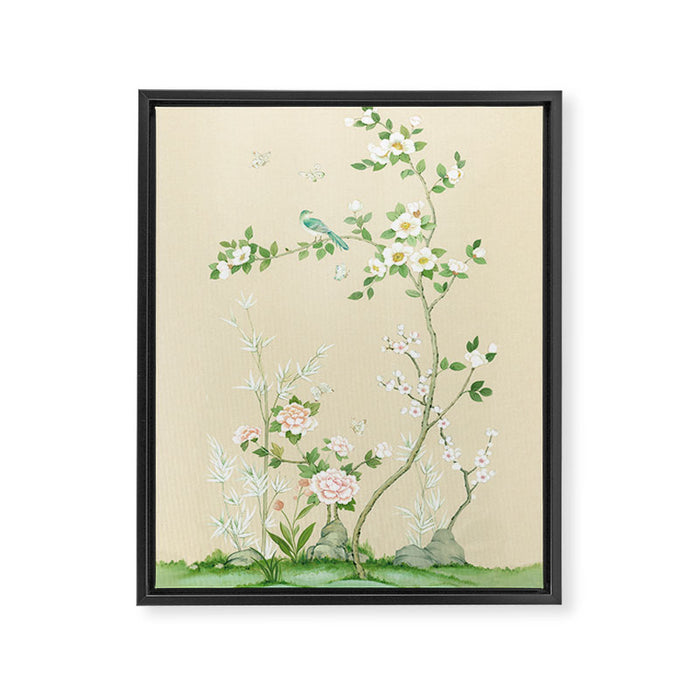 Secreat garden Framed Canvas Print Gallery Image 1