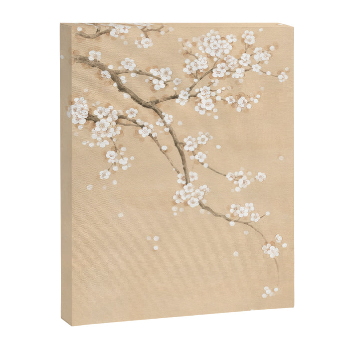 Spring Ume Flower / korean painting / chinoiserie Canvas Print Gallery Image 1