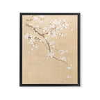Spring Ume Flower / korean painting / chinoiserie Framed Canvas Print Gallery Image 6