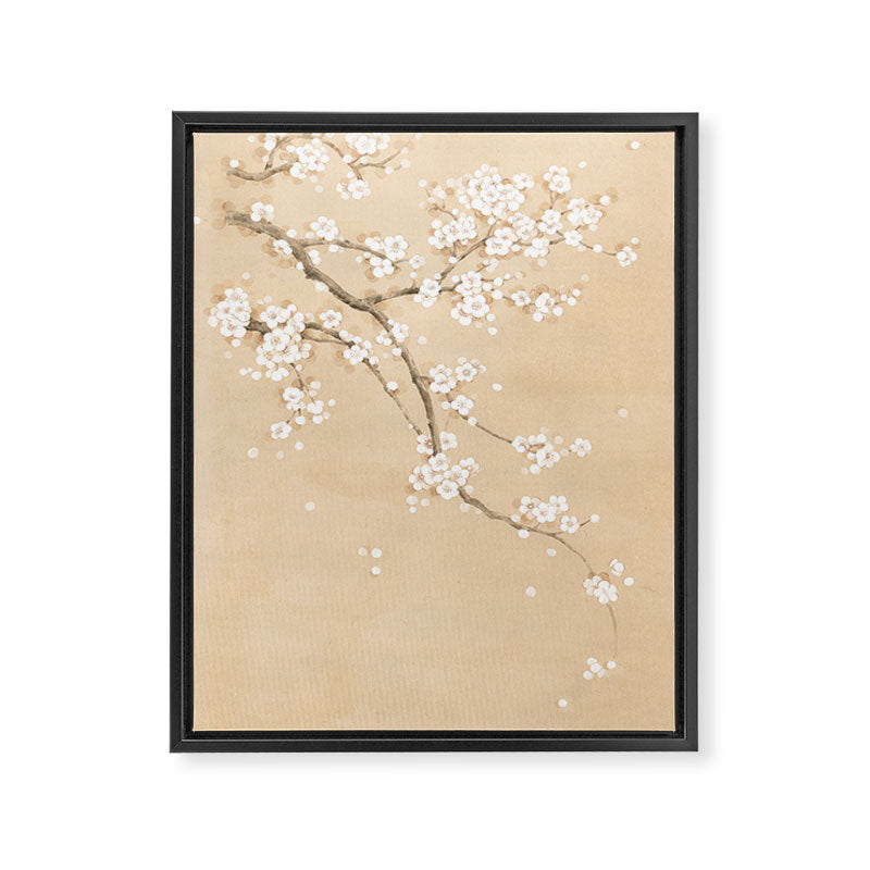 Spring Ume Flower / korean painting / chinoiserie Framed Canvas Print Gallery Image 6