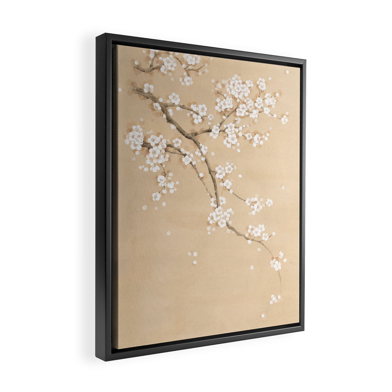 Spring Ume Flower / korean painting / chinoiserie Framed Canvas Print Gallery Image 2