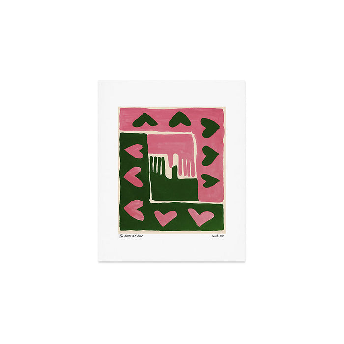 Hands not held Art Print Gallery Image 1
