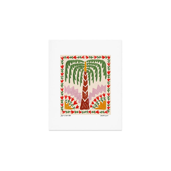 Just a Palm Tree Art Print Gallery Image 1