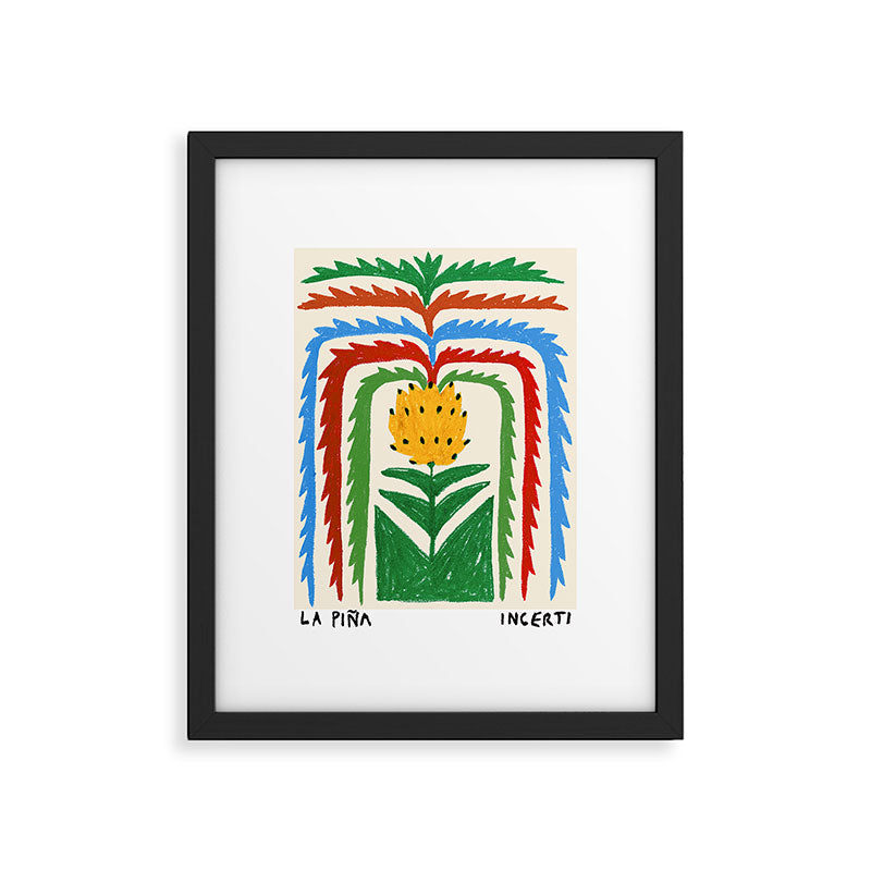 La Piña Framed Art Print Gallery Image 4