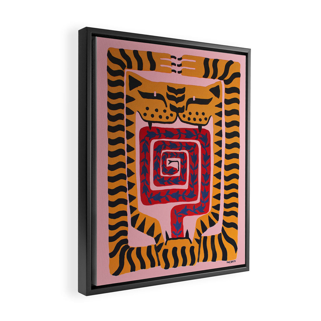 The Anguish Framed Canvas Print Gallery Image 2