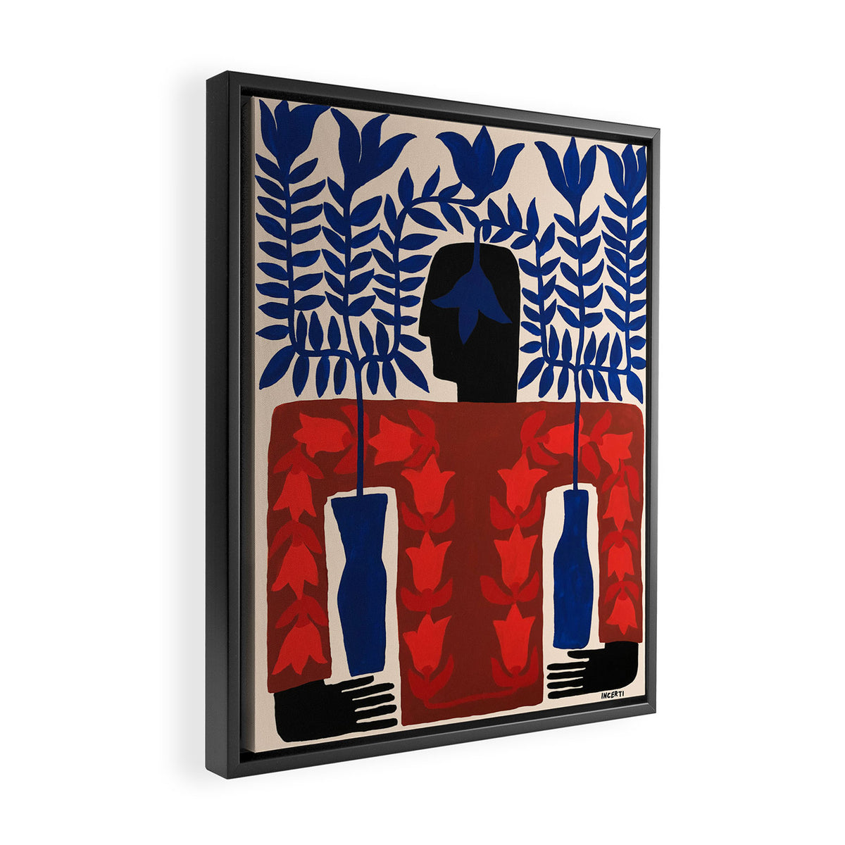The Bloom Framed Canvas Print Gallery Image 2