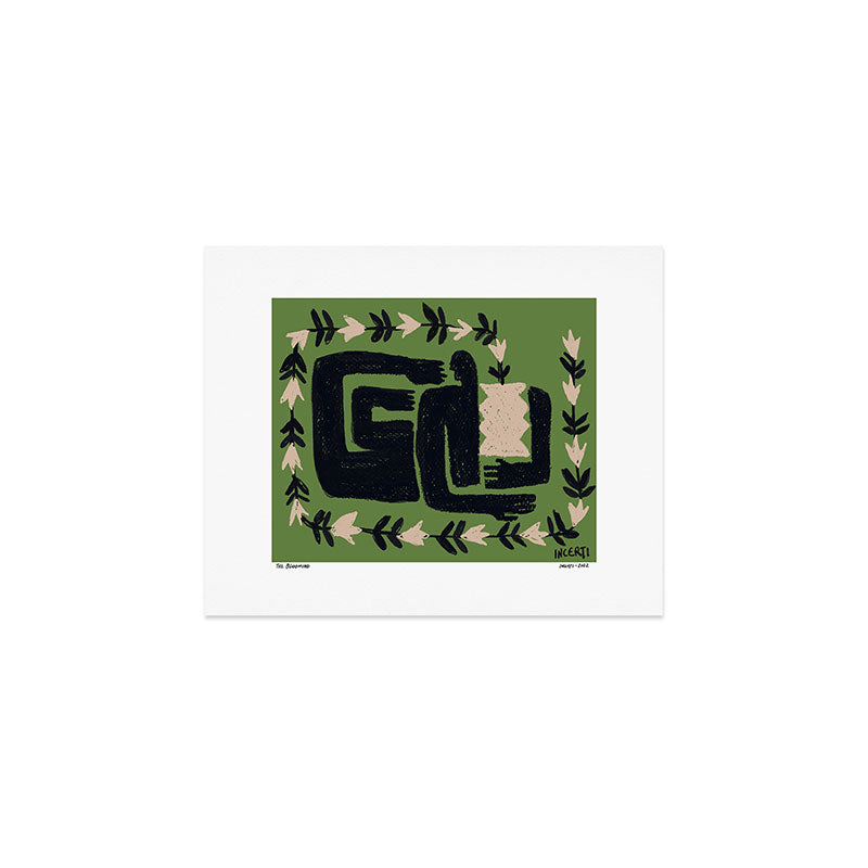 The Blooming Green Art Print Gallery Image 1