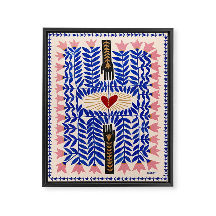 The Fragility Framed Canvas Print Gallery Image 1