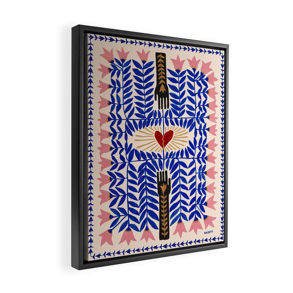 The Fragility Framed Canvas Print Gallery Image 2